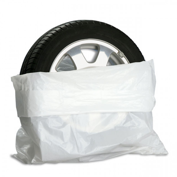 4 St. XXL Reifenbeutel Reifentüten Reifensäcke 110x70x40 cm weiß bis 22 Zoll