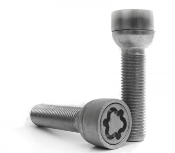 Sicustar Felgenschloss M14 x 1,5 x 38mm Kugel R12 SW17