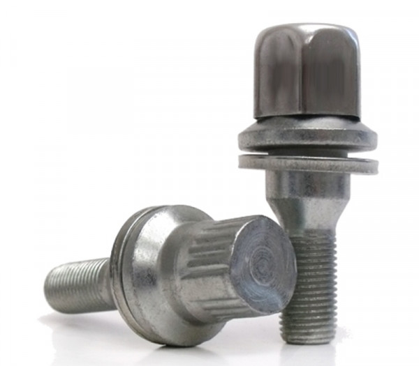 Sicurit Felgenschloss M12 x 1,25 x 36mm Flachbund SW17 (Peugeot)