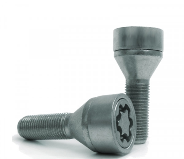 Sicustar Felgenschloss M14 x1,25 x 40mm Kegel 60° SW17