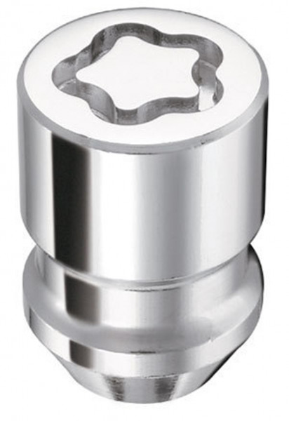 McGard Muttern- Felgenschloss M12 x 1,25 x 32.5mm Kegelbund SW19 Chrom 5 Muttern