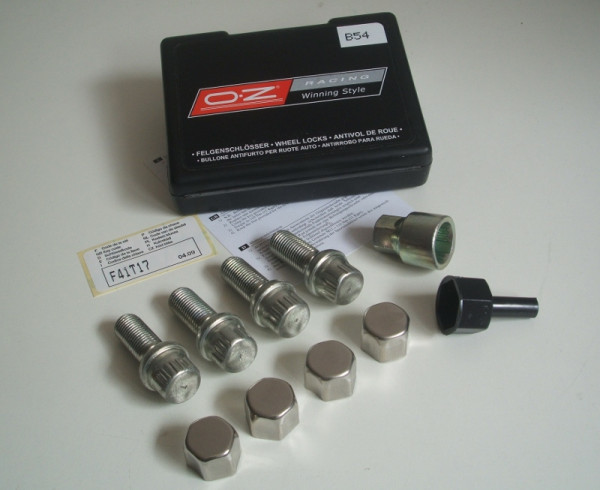 OZ Felgenschloss M12 x 1,5 x 40mm Kegelbund 60° SW17 B17