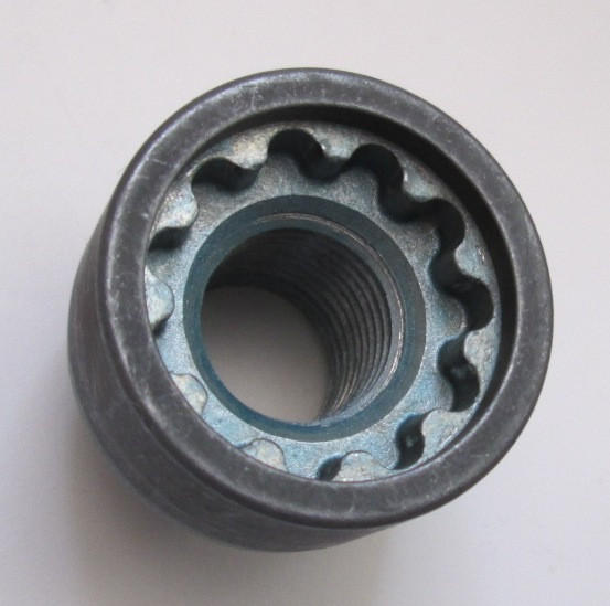 Sicustar Muttern-Felgenschloss offen M14 x 1,5 Kegel 60° SW22