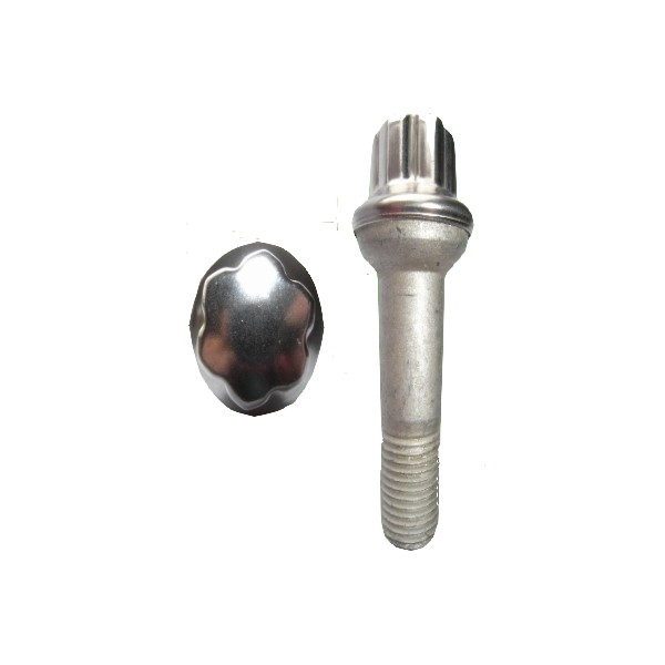 Sternkopf Radschraube M14 x 1,5 x 45mm Kugelbund D=28 R14 Mercedes