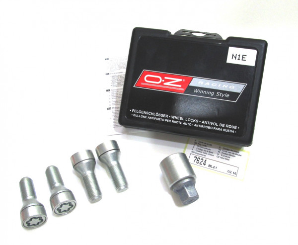 OZ Felgenschloss M14 x 1,25 x 45mm Kegelbund 60° SW17 N5E