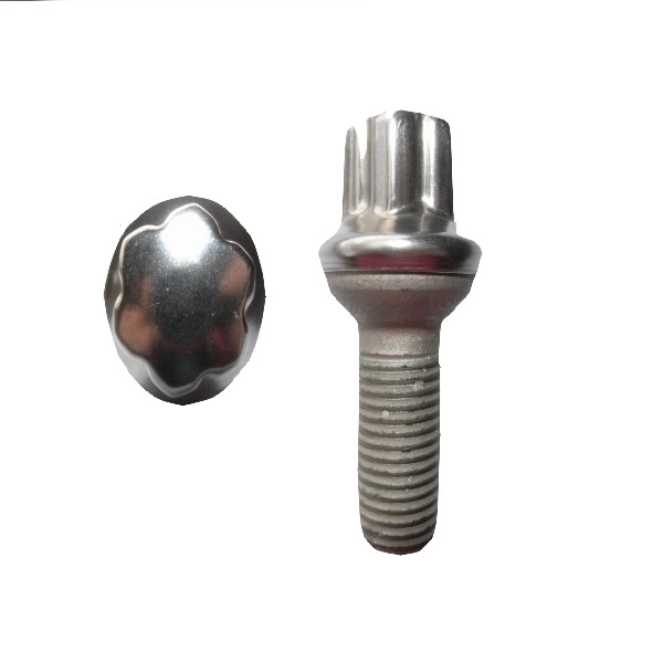 Sternkopf Radschraube M14 x 1,5 x 26,5mm Kugelbund D=28 R14 Mercedes