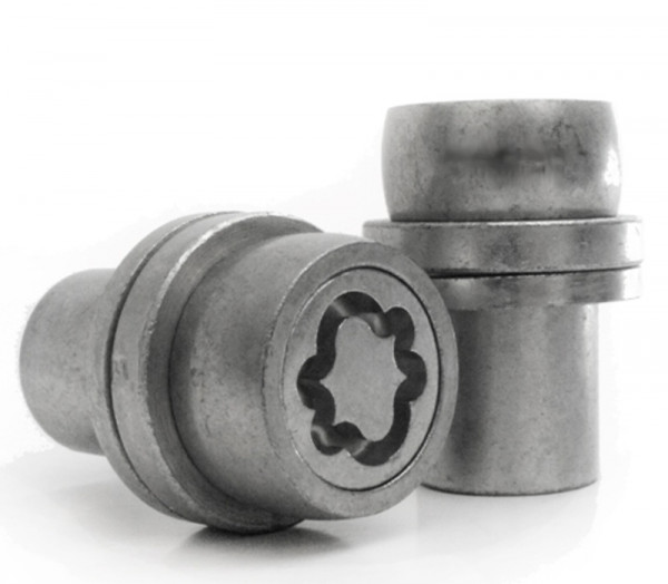 Sicustar Muttern-Felgenschloss geschlossen M14 x 1,5 Flachbund Zyl. Scheibe SW21